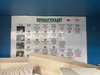 Metalen draaideurkast met schuurpapier - afbeelding 3 van  8