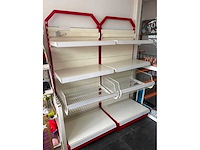 Metalen dubbele winkel rek - afbeelding 4 van  4