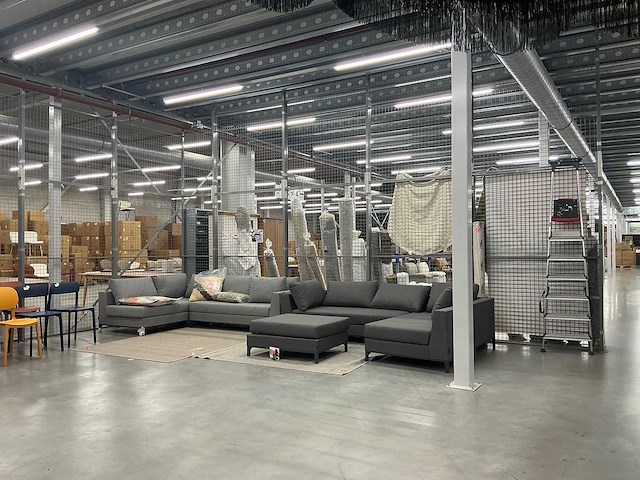 Metalen gaaswand 24 meter inclusief deur - afbeelding 3 van  8