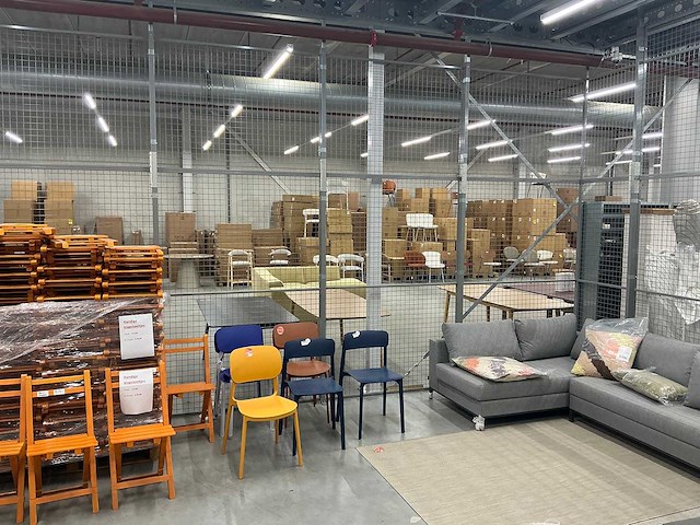 Metalen gaaswand 24 meter inclusief deur - afbeelding 4 van  8