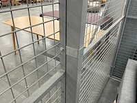 Metalen gaaswand 24 meter inclusief deur - afbeelding 7 van  8