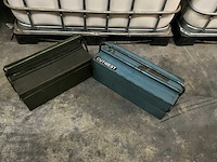 Metalen gereedschapskist x 2 - afbeelding 2 van  3