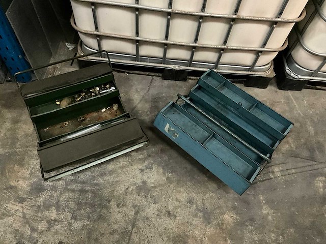 Metalen gereedschapskist x 2 - afbeelding 3 van  3