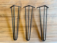 Metalen hairpin poot (3x) - afbeelding 2 van  2