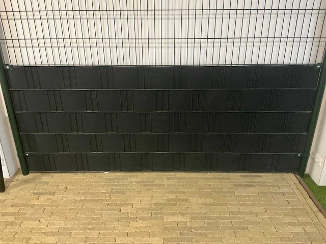 Metalen hek (2x) - afbeelding 4 van  4