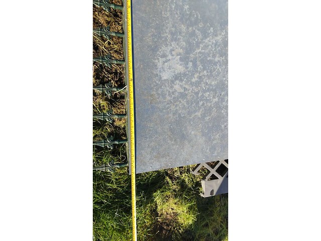 Metalen hek met 2-delige poort - afbeelding 11 van  11