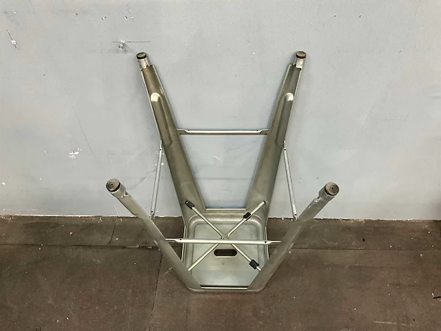 Metalen industriële barkruk barkruk (6x) - afbeelding 3 van  5