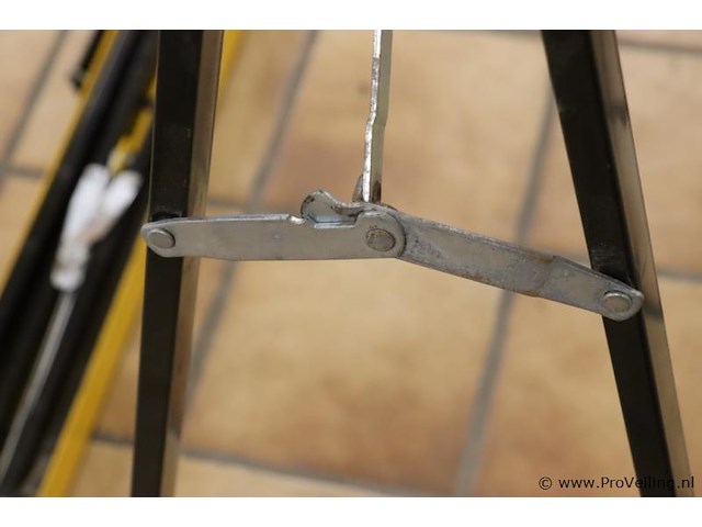 Metalen inklapbare schraag - 100x9x78cm - 2 stuks - afbeelding 3 van  7