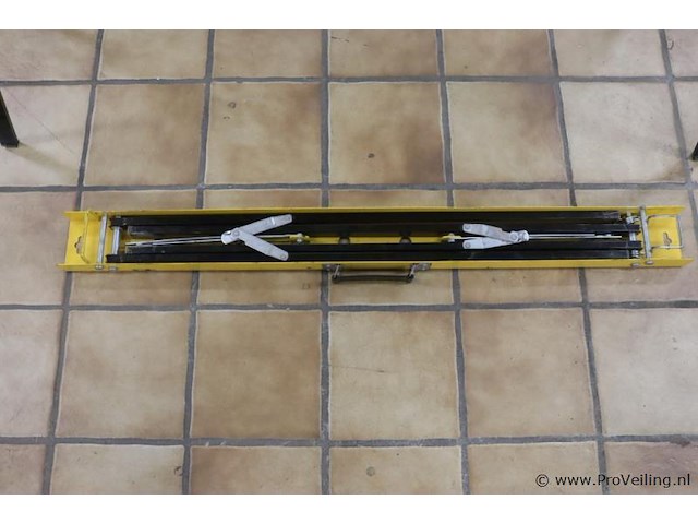 Metalen inklapbare schraag - 100x9x78cm - 2 stuks - afbeelding 6 van  7