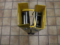 Metalen inklapbare schraag - 100x9x78cm - 2 stuks - afbeelding 7 van  7