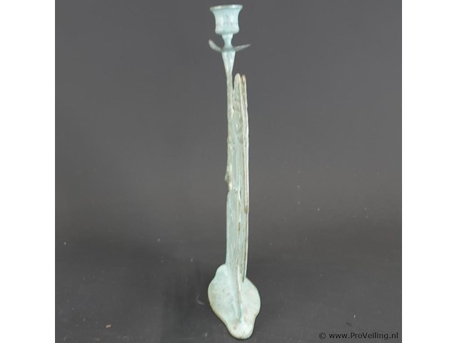 Metalen kandelaar - afbeelding 3 van  5