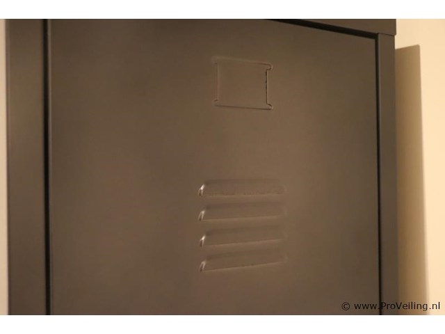 Metalen kast - 30x46x182cm - afbeelding 5 van  5