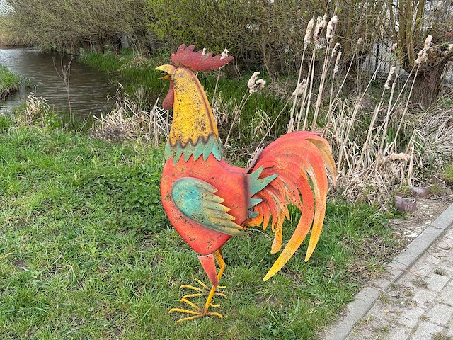 Metalen kip - afbeelding 1 van  2