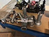 Metalen koppelingen (6x) - afbeelding 1 van  2