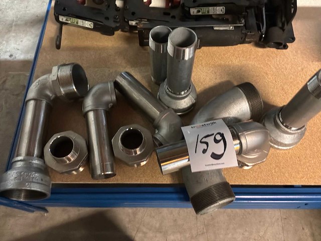 Metalen koppelingen (6x) - afbeelding 2 van  2