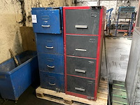 Metalen ladeblokken met inhoud (2x) - afbeelding 1 van  8