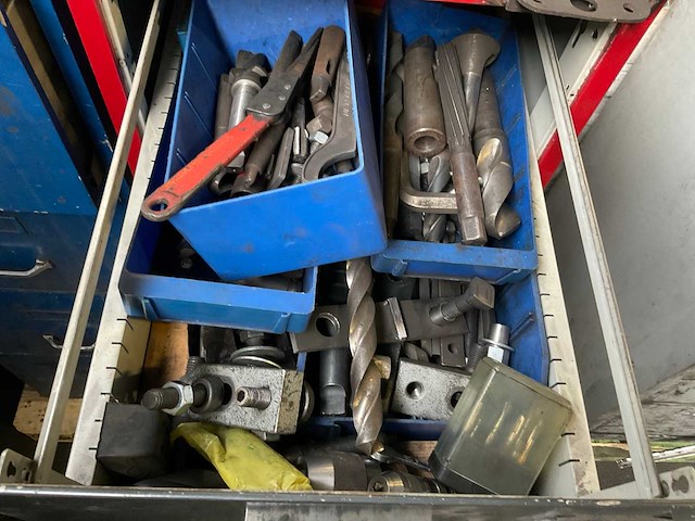 Metalen ladeblokken met inhoud (2x) - afbeelding 4 van  8