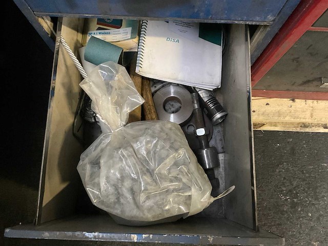 Metalen ladeblokken met inhoud (2x) - afbeelding 8 van  8