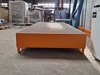 Metalen lekbak met rooster - afbeelding 2 van  5