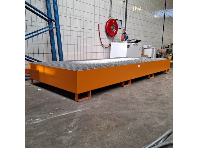 Metalen lekbak met rooster - afbeelding 5 van  5