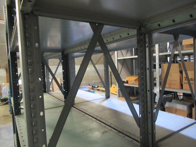 Metalen magazijnstelling dexion, breedvakstelling - afbeelding 4 van  7
