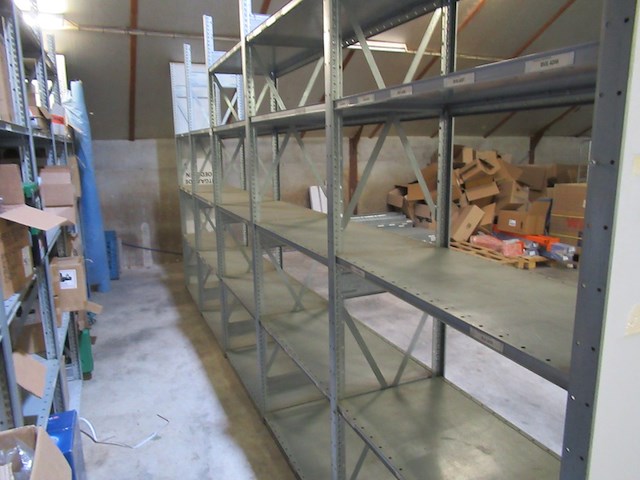 Metalen magazijnstelling dexion, breedvakstelling - afbeelding 2 van  5