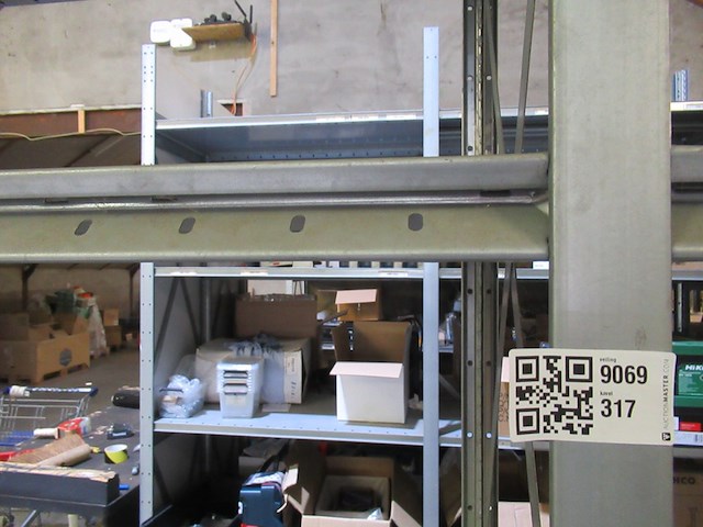 Metalen magazijnstelling dexion, breedvakstelling - afbeelding 5 van  5