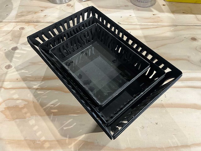 Metalen mand (11x) - afbeelding 5 van  5