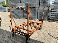 Metalen materiaal kar - afbeelding 2 van  2