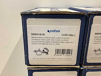 Metalen moer- en boutslangklemmen 16-18mm (2000x) - afbeelding 3 van  3