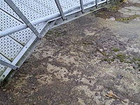 Metalen noodtrap met bordes 15 treeds met bordes - afbeelding 6 van  6