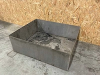 Metalen olie opvangbak