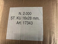 Metalen omsnoerings sluitzegel met tang - afbeelding 5 van  5