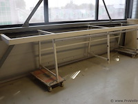 Metalen onderstel - 390x80x92cm - afbeelding 1 van  5