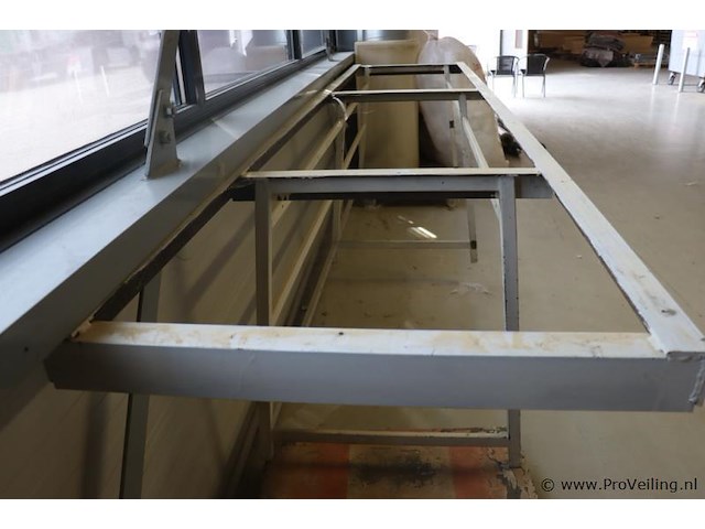 Metalen onderstel - 390x80x92cm - afbeelding 5 van  5