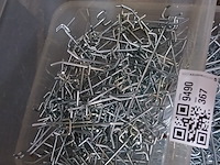 Metalen ophanghaken van metalen gatenwandrek - afbeelding 1 van  5