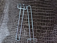 Metalen ophanghaken van metalen gatenwandrek - afbeelding 4 van  5