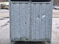 Metalen opslagcontainer - afbeelding 1 van  7