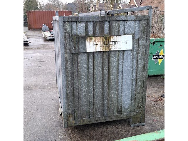 Metalen opslagcontainer - afbeelding 2 van  7