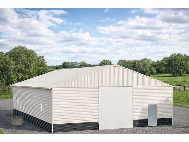 Metalen opslagloods 15x13 meter (195 m2) - afbeelding 1 van  15