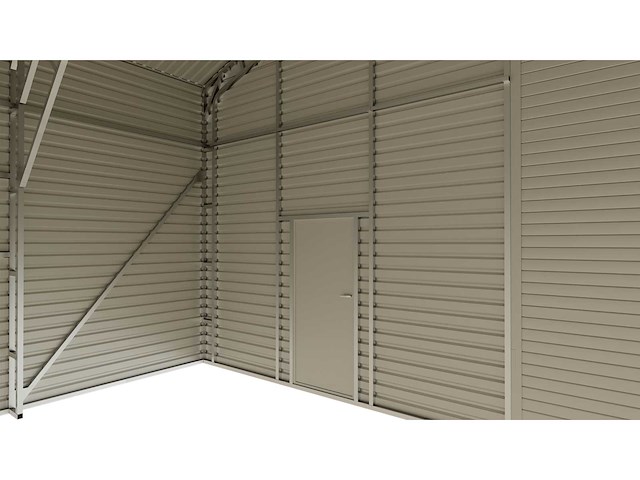 Metalen opslagloods 15x13 meter (195 m2) - afbeelding 4 van  15
