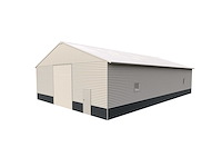 Metalen opslagloods 15x13 meter (195 m2) - afbeelding 8 van  9