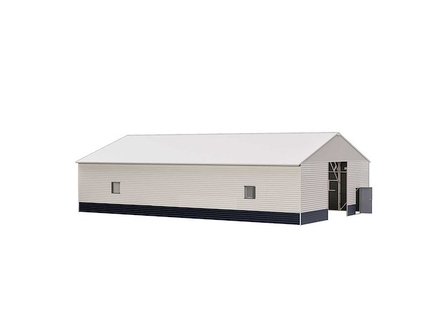 Metalen opslagloods 15x13 meter (195 m2) - afbeelding 2 van  4