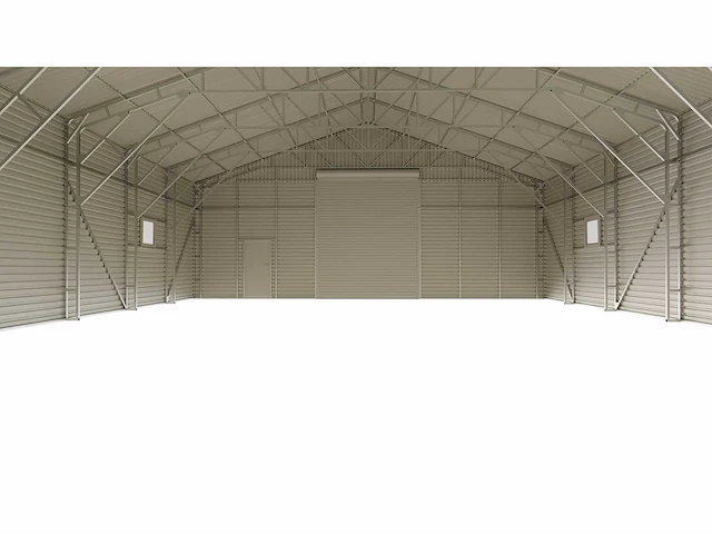 Metalen opslagloods 20x13 meter (260 m2) - afbeelding 7 van  16
