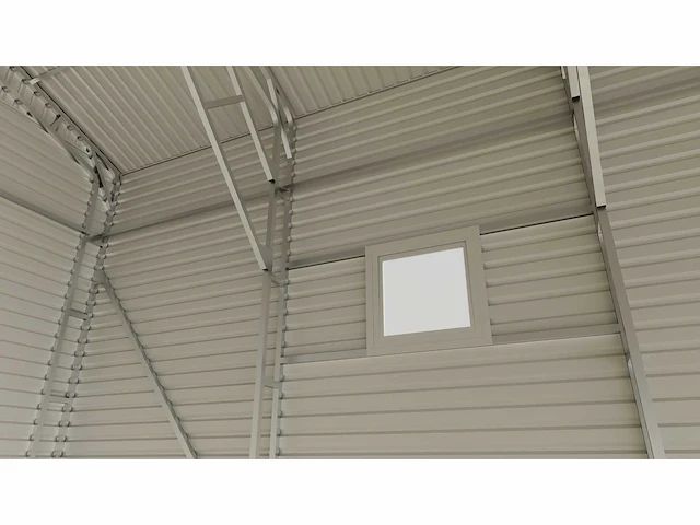 Metalen opslagloods 25x13 meter (325 m2) - afbeelding 3 van  16
