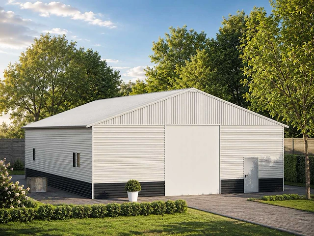 Metalen opslagloods 25x13 meter (325 m2) - afbeelding 1 van  16