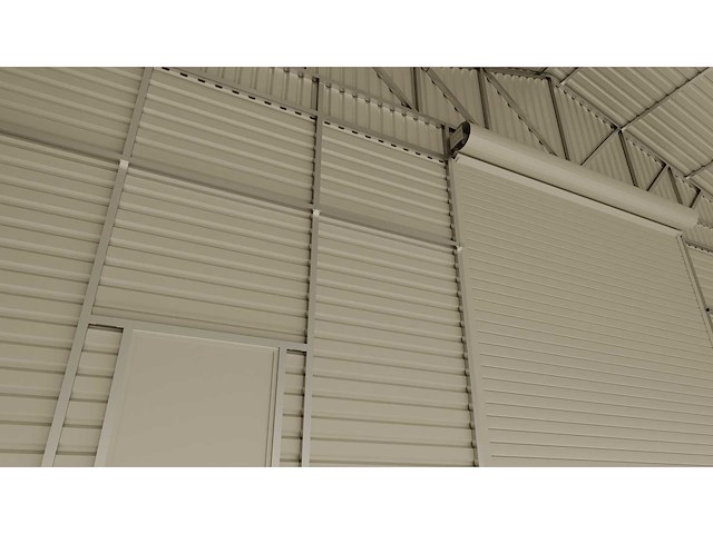 Metalen opslagloods 25x13 meter (325 m2) - afbeelding 6 van  16