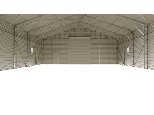 Metalen opslagloods 25x13 meter (325 m2) - afbeelding 7 van  16