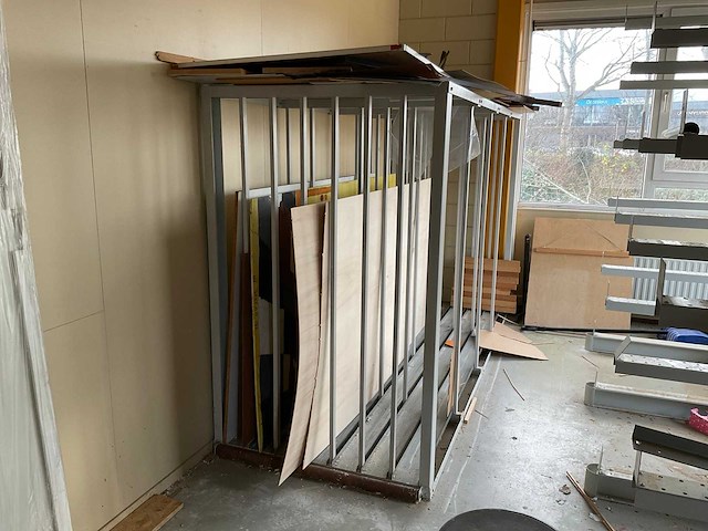 Metalen opslagrek - 300x110 cm - afbeelding 1 van  6