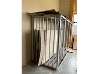 Metalen opslagrek - 300x110 cm - afbeelding 2 van  6